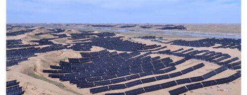 Čína spustila největší solární elektrárnu na světě